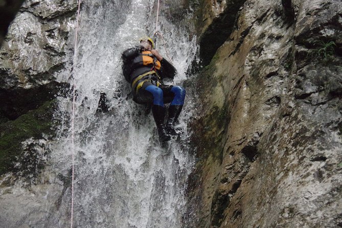 Canyoning in Susec Canyon - Equipment, changing rooms, and the Bovec base