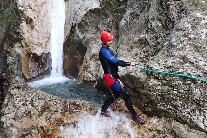 CANYONING in Susec from Bovec, Families welcome, photo service - Is $62.48 good value?