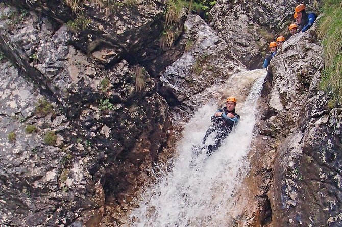 Canyoning in Susec Gorge from Bovec - Pools and waterfalls in Sušec Gorge