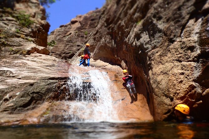 Canyoning in The Corsica island : The Baracci canyon - Why Baracci works well for a first canyoning trip