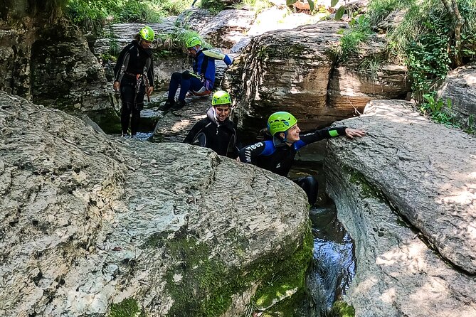 Canyoning in the Dolomites (Lake Santa Croce, Val Maggiore) - Lake Santa Croce and the first mountain views