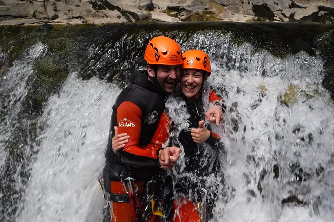 Canyoning in the Pyrenees - Entering the canyon near Ordesa