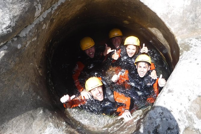 Canyoning in the Pyrenees - Clear pools, waterfalls, and mountain scenery