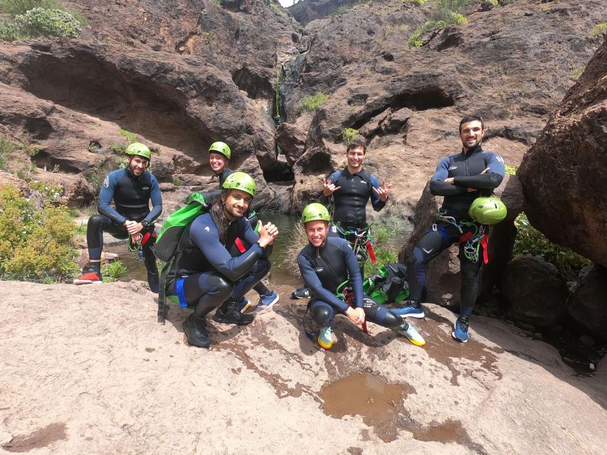 Canyoning in the Rainbow Mountain Gran Canaria - Who will enjoy this most