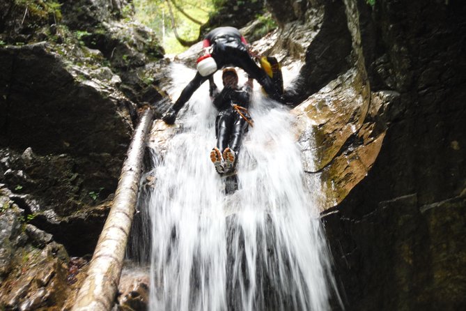 Canyoning In The Triglav National Park - Jumps, rappels, and the 50-meter waterfall