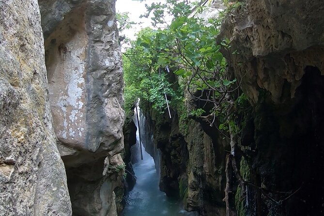 Canyoning in the water - Kourtaliotiko Gorge - What the $144.82 price really covers