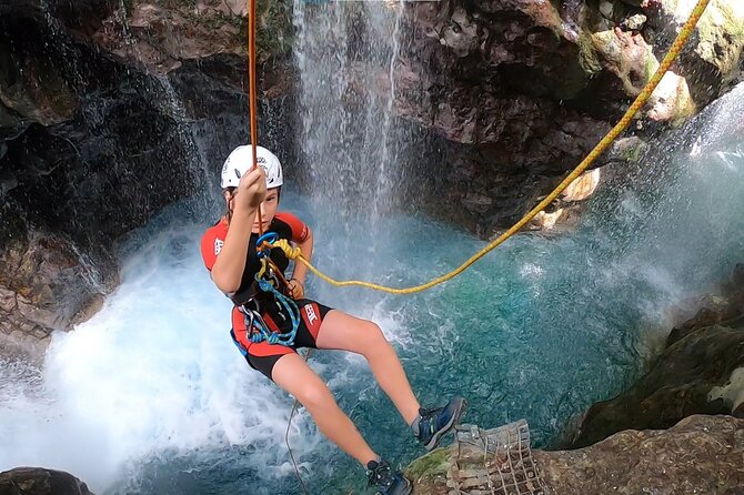 Canyoning in the water - Kourtaliotiko Gorge - Water jumps with room to choose your own limit
