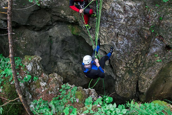 Canyoning Lake Bled Slovenia - Free Photos and Videos - Springs, waterfall jumps, and canyon pools
