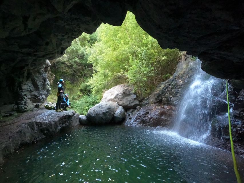 Canyoning Level 2 - Ribeira do Cidrão- Madeira Island - About 2.5 hours on the canyon route