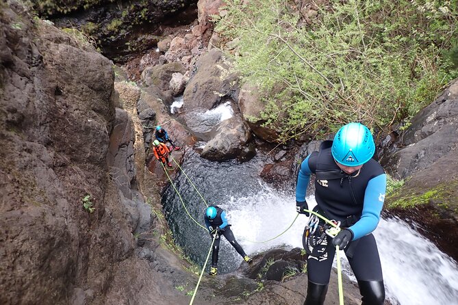 Canyoning Madeira Island Level 2 - Jumps and the 6-meter toboggan add variety