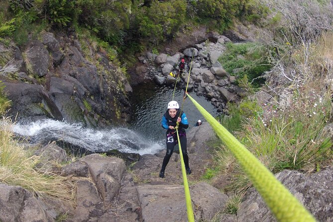 Canyoning Madeira Island - Level One - The short approach walk to the river