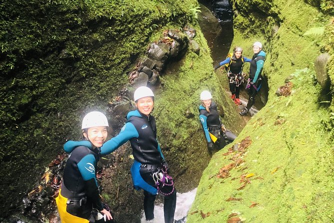 Canyoning Madeira Island - Level Two - Getting Fitted With Wetsuits, Shoes, and Helmets
