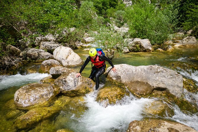 Canyoning on Cetina River from Split or Šestanovac - Basic and extreme groups may affect your day