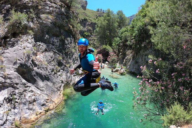 Canyoning Rio Verde from Nerja - Getting fitted and learning the equipment