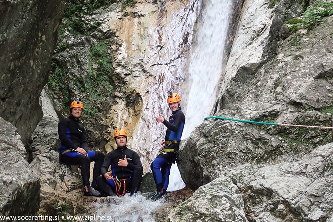 Canyoning Susec with leading local company - since 1989 - Soca Valley and Triglav National Park
