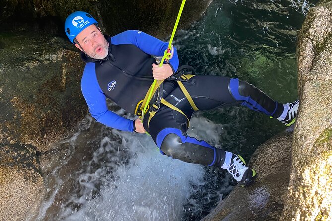 Canyoning Tour Gerês - Abseiling, swimming, jumps, and natural slides