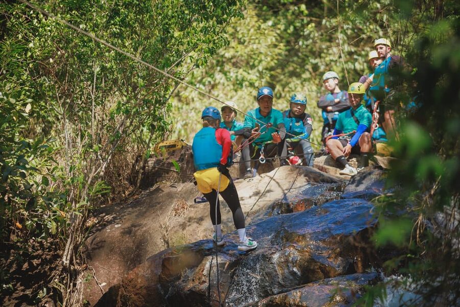 Canyoning Tour in Da Lat - Finishing with the 14-meter Washing Machine