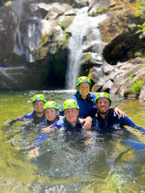 Canyoning Tour in Portugal - Getting fitted with canyoning shoes