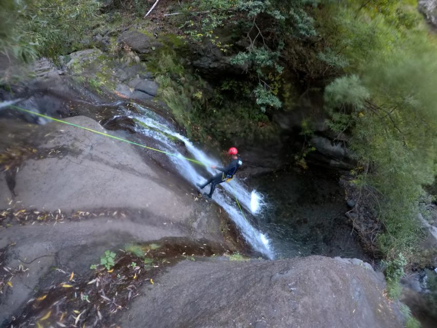 Canyoning tour: Private/Small group - The Waterfalls Are the Main Payoff