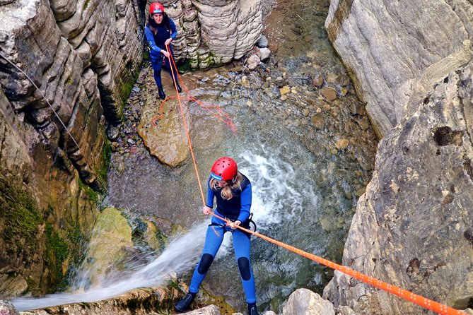 Canyoning trip at Zagori area of Greece - Section A - A family outing with real adventure