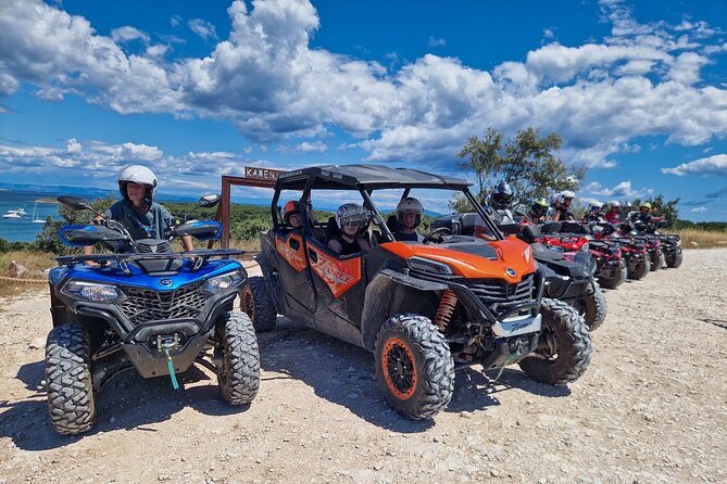 Cape Kamenjak Quad Safari 2.5h – Cliff Jump & Safari Bar - Who will enjoy this most