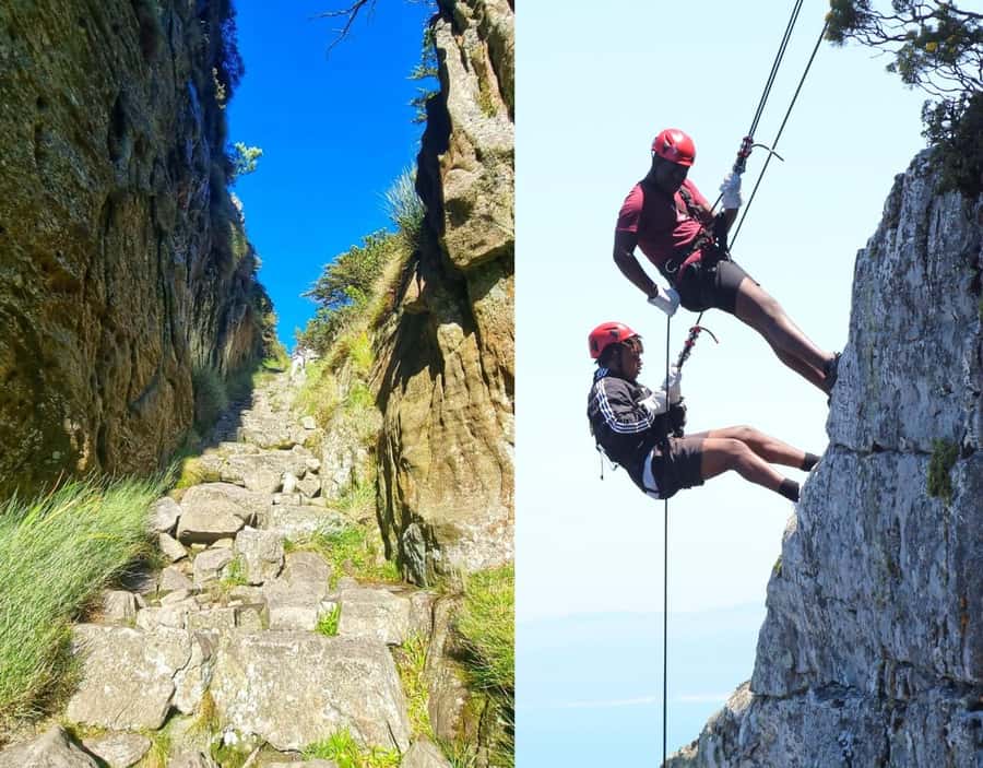 Cape Town: Table Mountain Abseil and Hike - Starting at Platteklip Gorge on Tafelberg Road