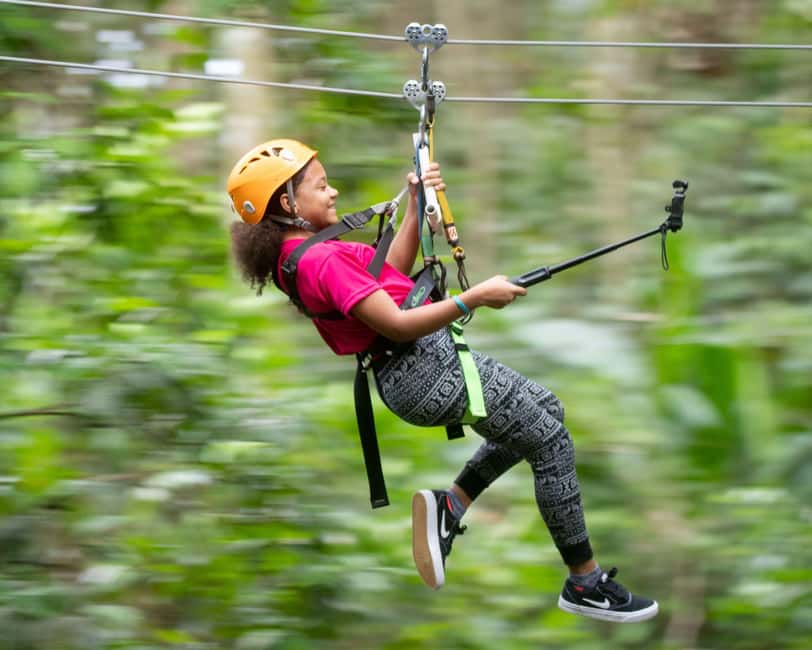 Castries, St. Lucia - Adrenaline Zipline - Key points at a glance