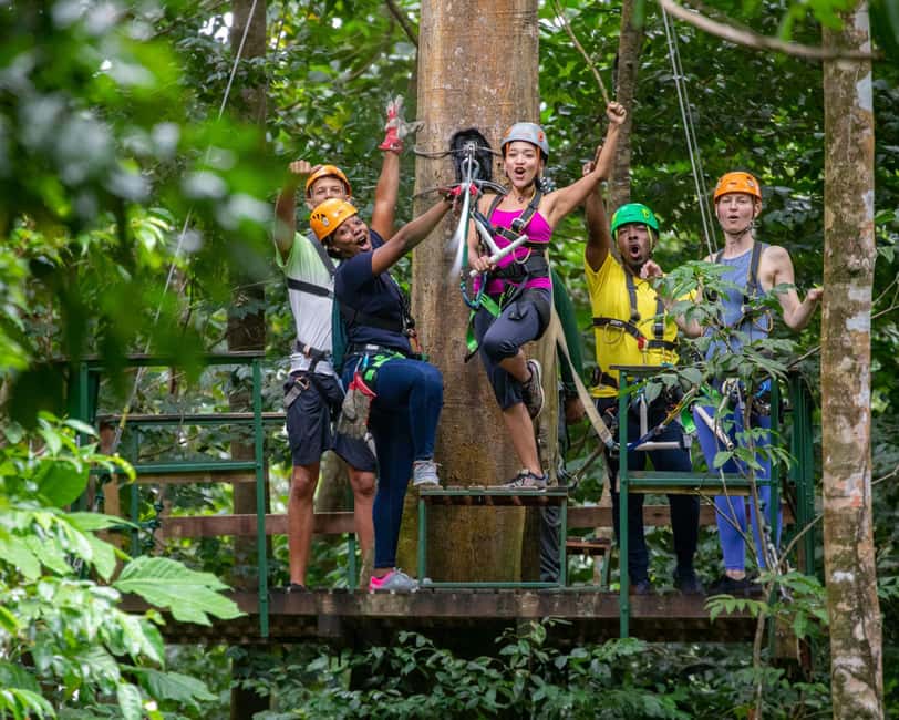 Castries, St. Lucia - Adrenaline Zipline - Safety is central to the experience