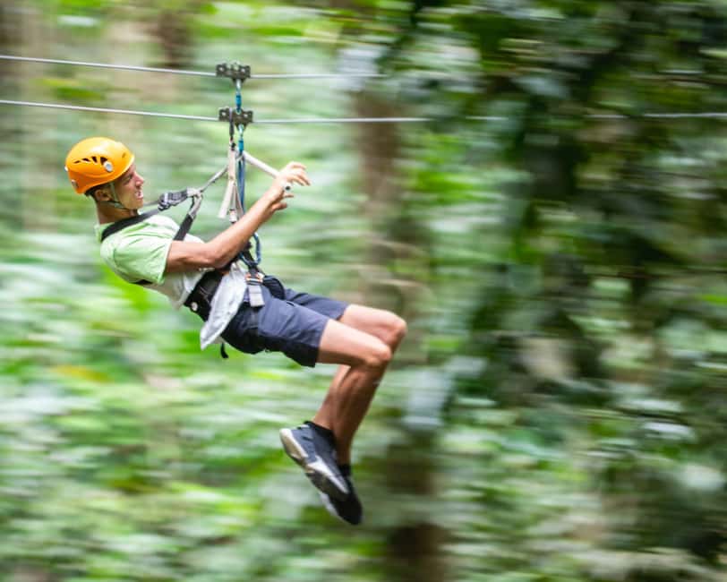 Castries, St. Lucia - Adrenaline Zipline - Who will enjoy this most?