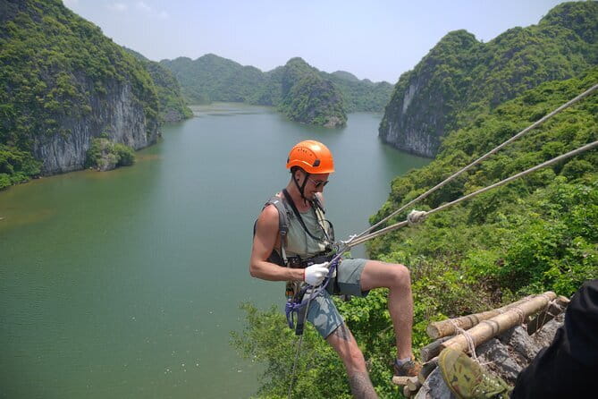Cat Ba Abseiling Tour - Explore The Biggest Lagoon of Lan Ha Bay - From Cat Ba National Park to the first cliff