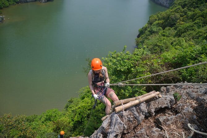 Cat Ba Abseiling Tour - Explore The Biggest Lagoon of Lan Ha Bay - A small group with a serious outdoor focus