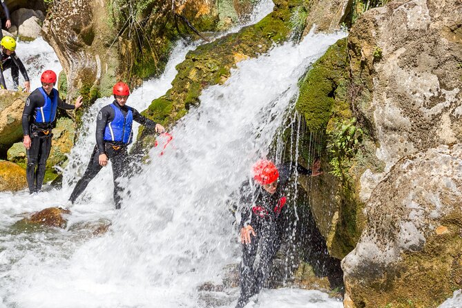 Cetina River Extreme Canyoning Adventure from Split or Zadvarje - Swimming, floating, and moving through the canyon