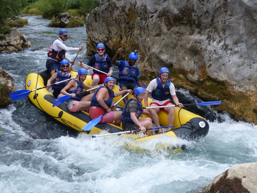 Cetina River: Rafting and Cliff Jumping Tour - The cave section and its wet-rock challenge