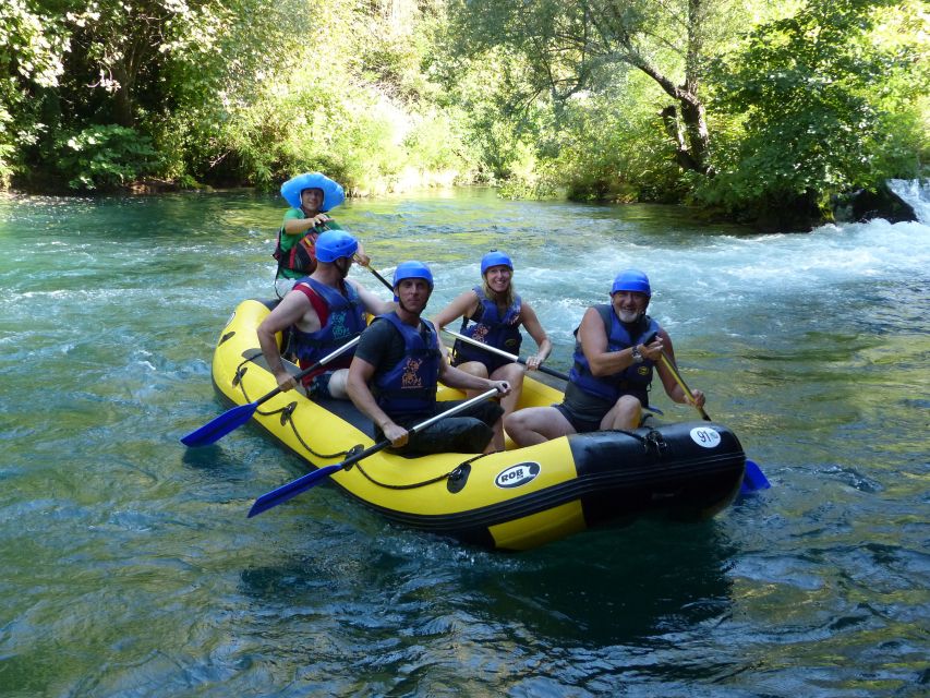 Cetina River: Rafting and Cliff Jumping Tour - Cliff jumping up to 5 meters