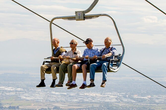 Chairlift Sightseeing Pass at the Christchurch Adventure Park - The 1.8 km ride to the summit