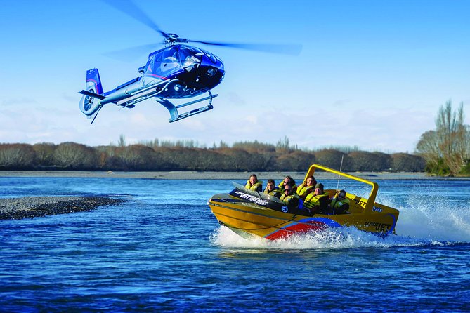 Christchurch Heli-Jet - Helicopter and Jet Boat - Two New Zealand thrills in one compact outing