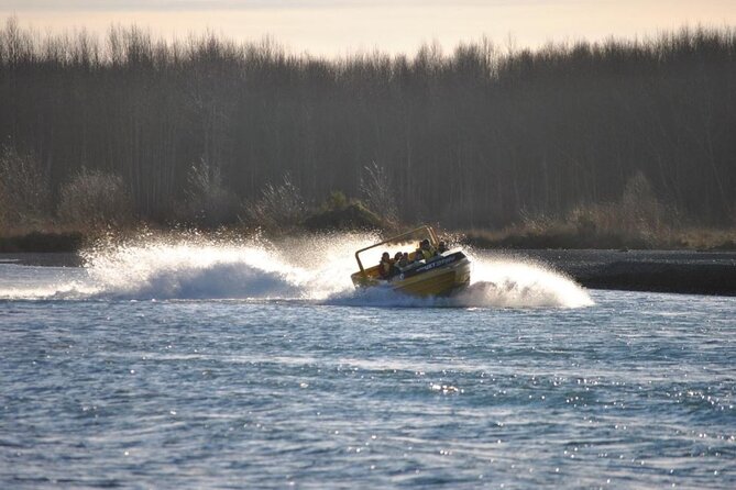 Christchurch Heli-Jet - Helicopter and Jet Boat - Returning by helicopter to the helibase