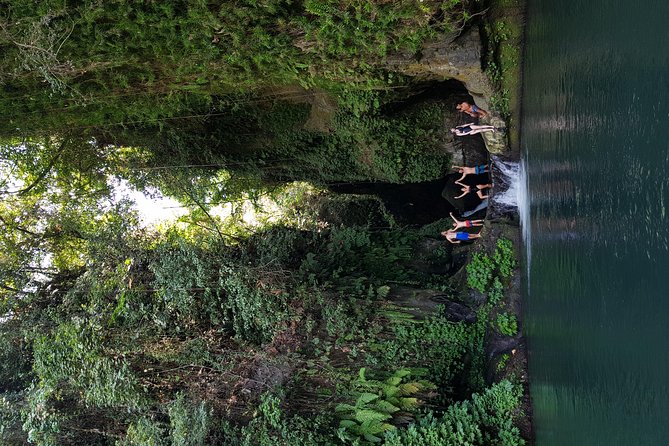 Cliff Jumping and Sliding at Aling Aling Waterfall - Kroya, Kembar, and Pucuk: the main water section