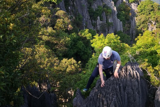 Climb and Abseiling Hidden Pinnacles of Takun - A 30-minute jungle approach