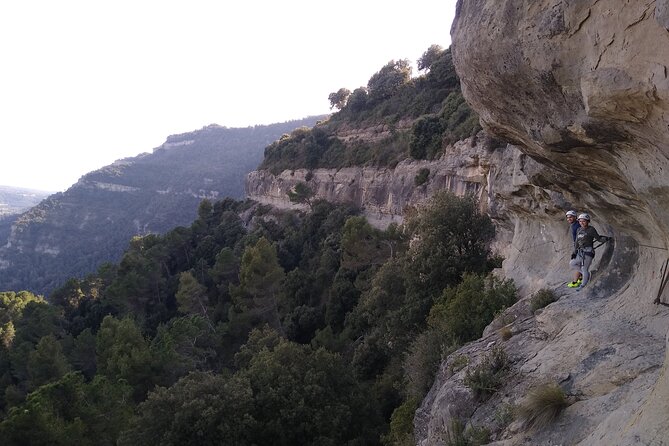 Climbing Adventure in Via ferrata of Centelles - Why the Tibetan bridge is the main event