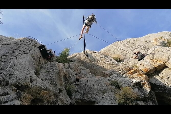 Climbing the John Hogbin Via Ferrata with Lunch - The John Hogbin route: more than a single climb