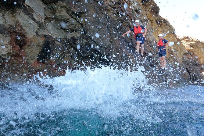 Coasteering Adventure in Ibiza - visit Ibiza's Wild Side!! - The jumps are the main event
