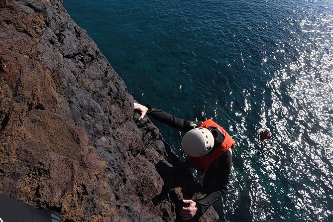 Coasteering Adventure with Snorkeling from Funchal - Cliff jumps with room to choose your level