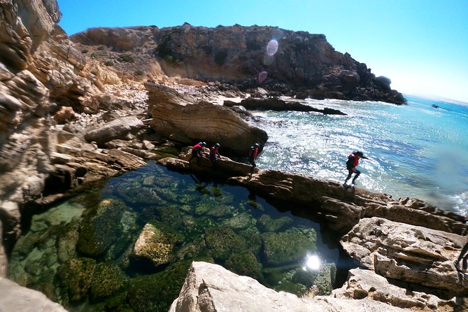 Coasteering adventure with snorkeling: kids version - What coasteering in the Algarve actually involves