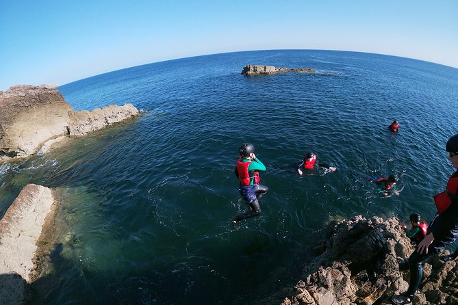 Coasteering adventure with snorkeling: kids version - How the family route balances adventure and safety
