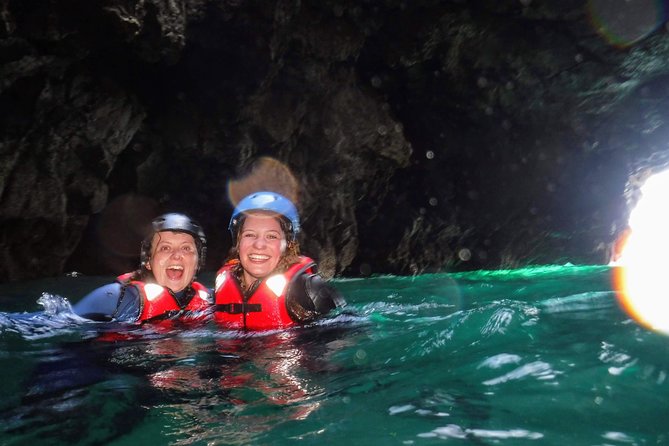Coasteering and Cliff Jumping Near Lagos - The return walk across the cliffs
