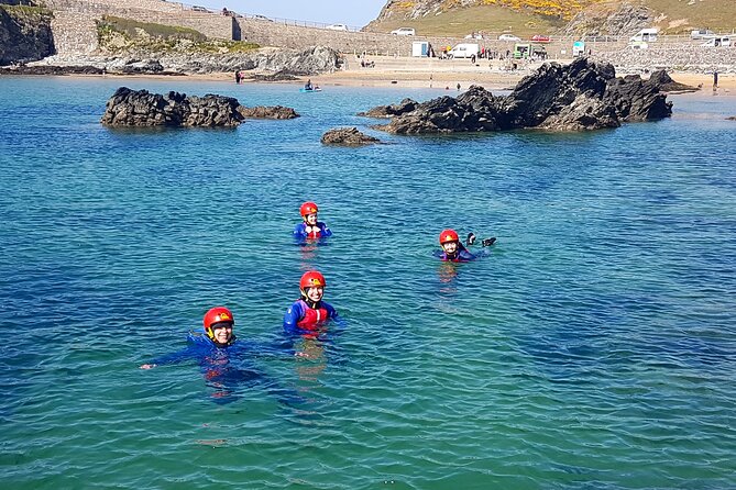 Coasteering (Cliff Jumping, Scrambling, Wild Swimming) on Anglesey - Starting beside Porthdafarch Bay at 10:30 am
