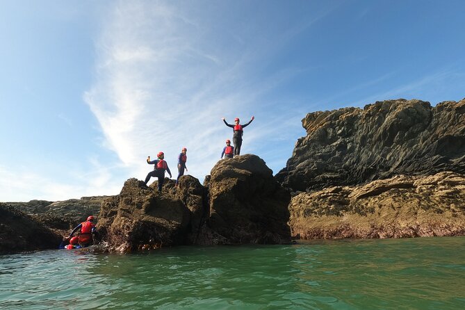 Coasteering (Cliff Jumping, Scrambling, Wild Swimming) on Anglesey - Equipment that makes the difference