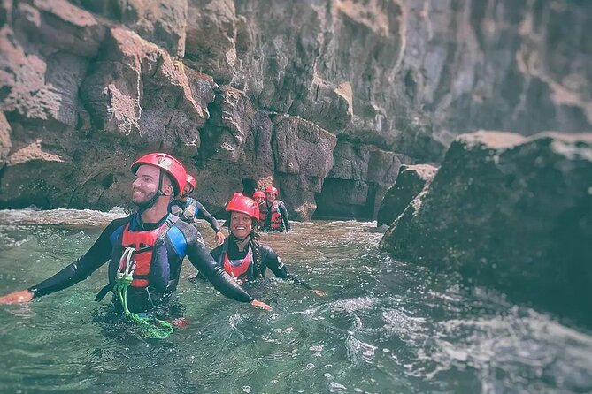 Coasteering experience in Gran Canaria - What the guide and equipment add