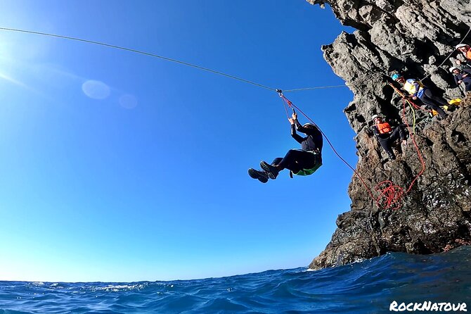 Coasteering Gran Canaria: The Atlantic Mountains Adventure Route - Swimming, snorkeling, and the water section